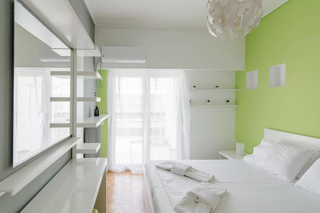 Brand New Stylish 2 Bedroom Apartment Atény Exteriér fotografie