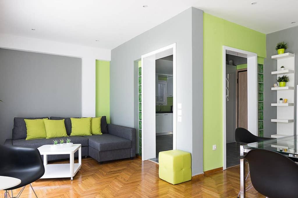 Brand New Stylish 2 Bedroom Apartment Atény Exteriér fotografie