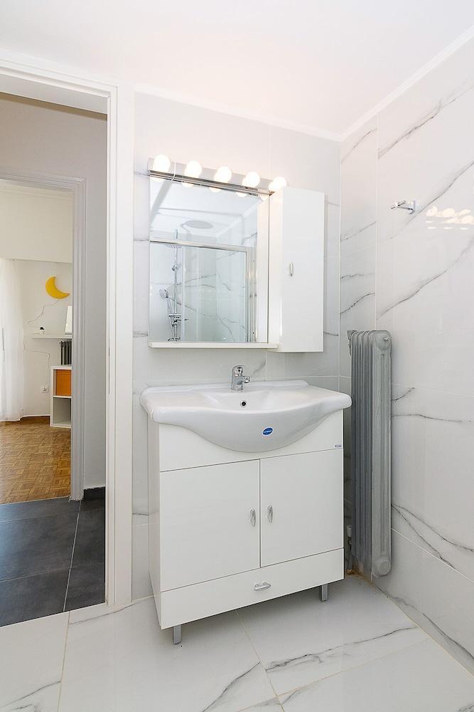 Brand New Stylish 2 Bedroom Apartment Atény Exteriér fotografie